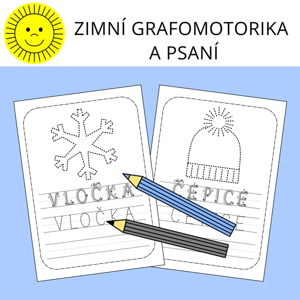 ZIMNÍ GRAFOMOTORIKA A PSANÍ