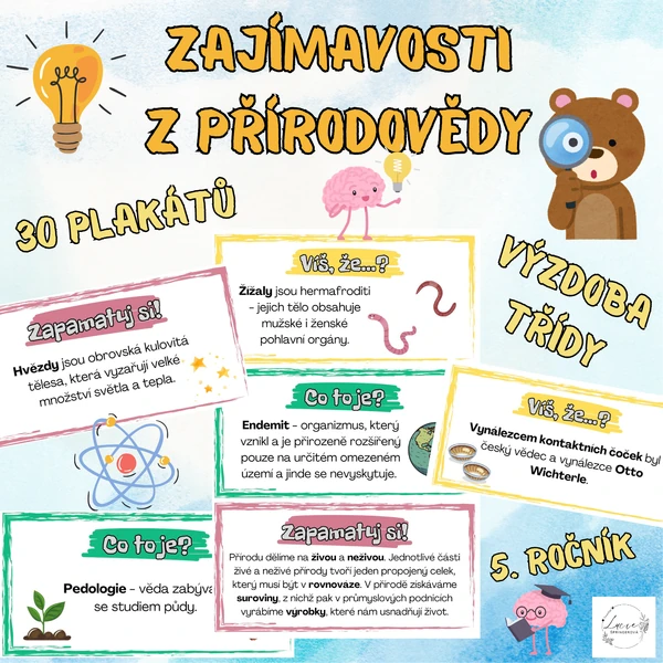 ZAJÍMAVOSTI Z PŘÍRODOVĚDY