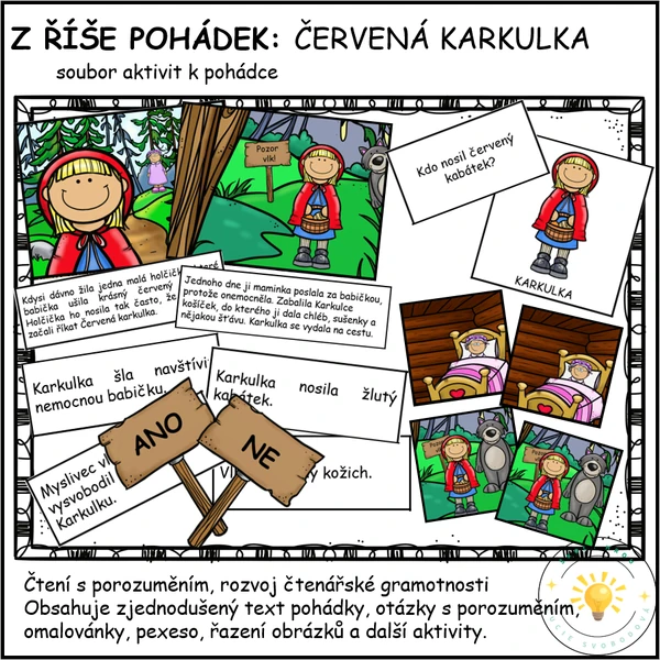 Z ŘÍŠE POHÁDEK: Červená Karkulka