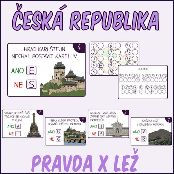 Česká republika - Pravda X Lež
