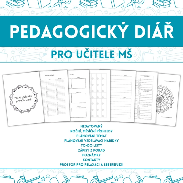 Pedagogický diář pro učitele MŠ