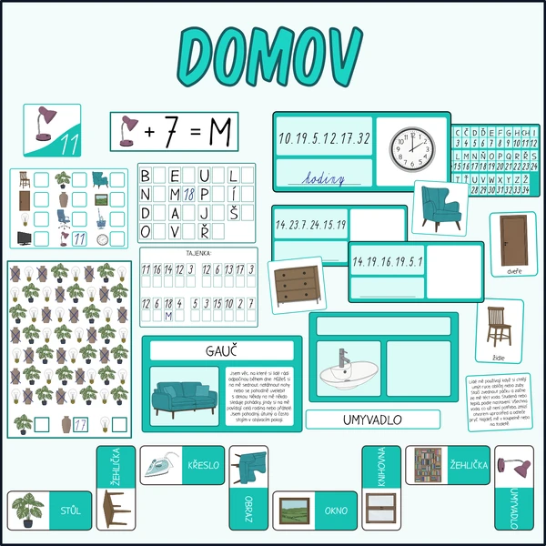 Domov - Sada aktivit