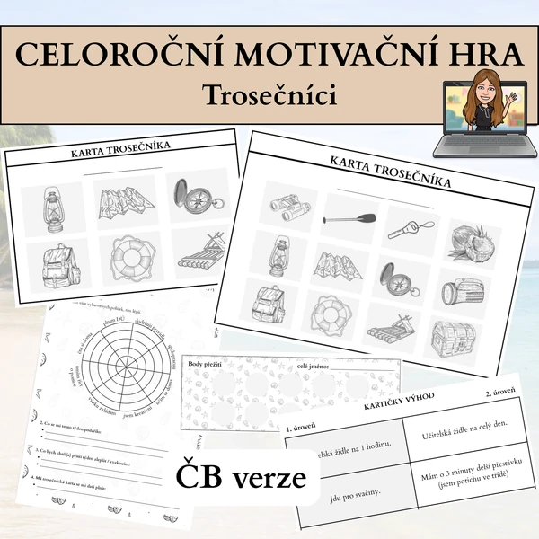 celoroční motivační hra - trosečníci