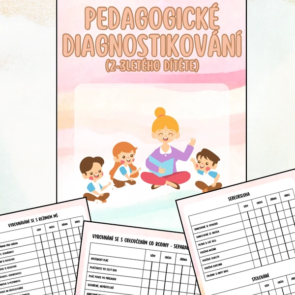 Pedagogické diagnostikování (2–3 roky)