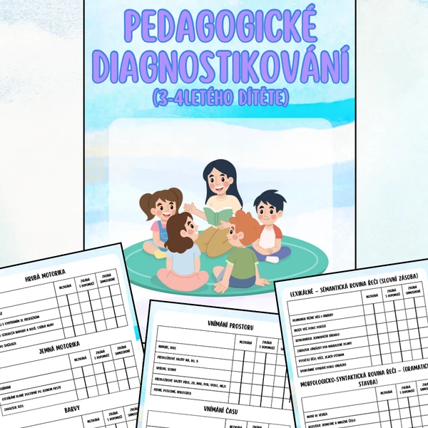 Pedagogické diagnostikování (3-4 roky)