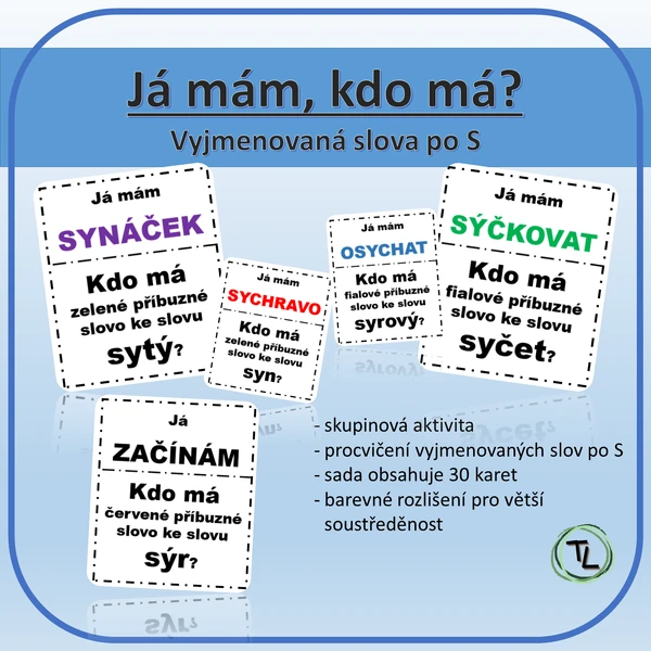 Já mám, kdo má? - Vyjmenovaná slova po S
