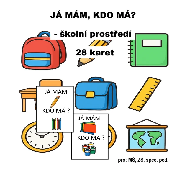 Já mám, kdo má? Školní prostředí