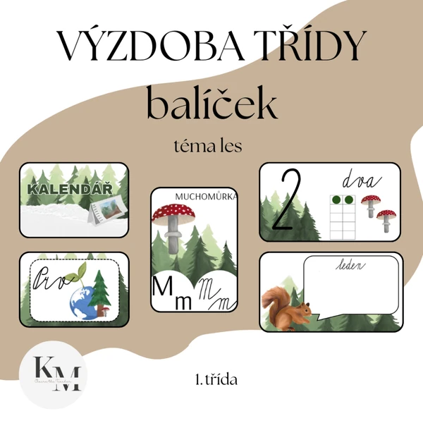 Lesní výzdoba - 1. ročník