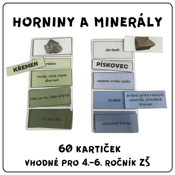 Horniny a minerály