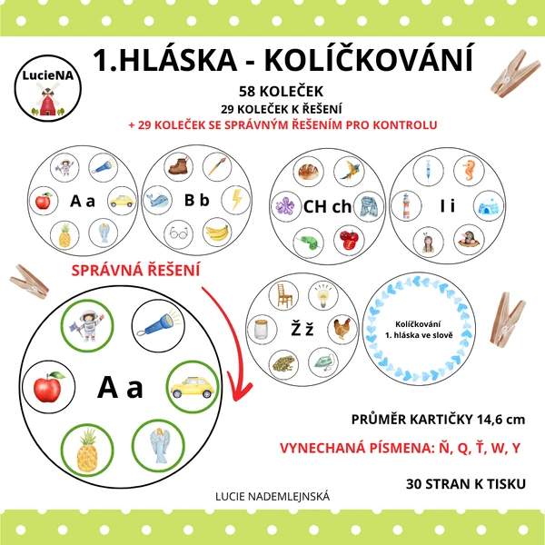 1. HLÁSKA KOLÍČKOVÁNÍ ABECEDA