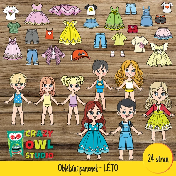 Oblékání panenek – LÉTO