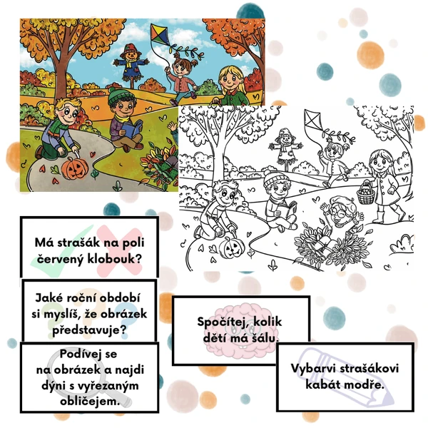 Hravý obrázek - Podzim