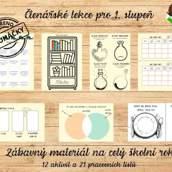 Čtenářské lekce pro 1.stupeň