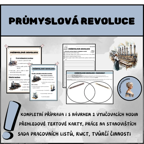PRŮMYSLOVÁ REVOLUCE: KOMPLETNÍ PŘÍPRAVA
