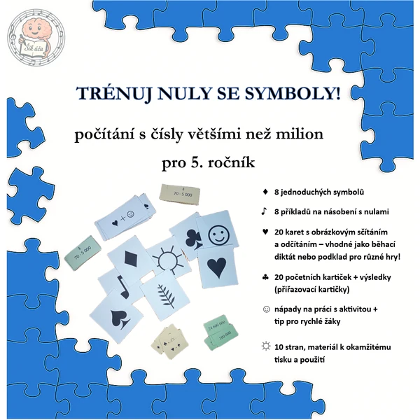 Trénuj nuly se symboly!