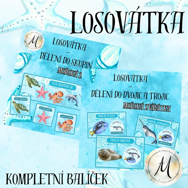 Losovátka - téma moře - výhodný balíček