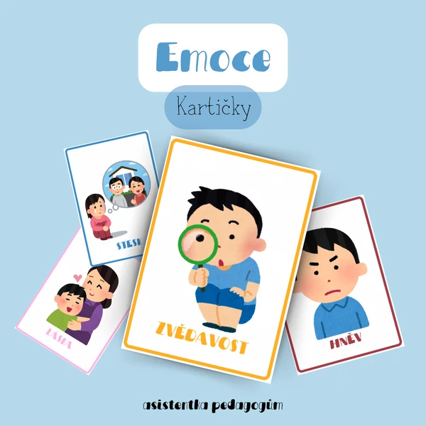 Emoce - Emoční kartičky