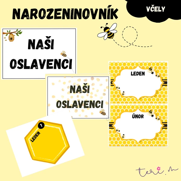 NAROZENINOVNÍK - téma VČELY
