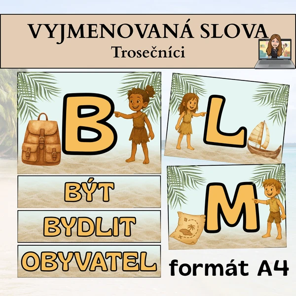 vyjmenovaná slova - trosečníci
