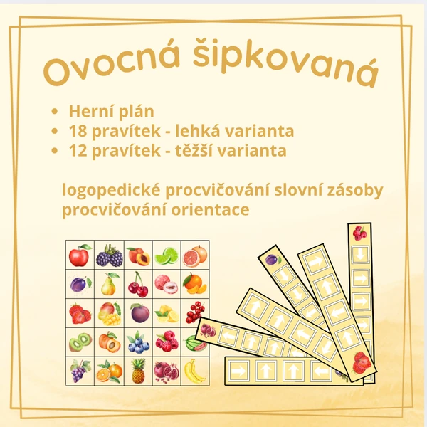 Ovocná šipkovaná