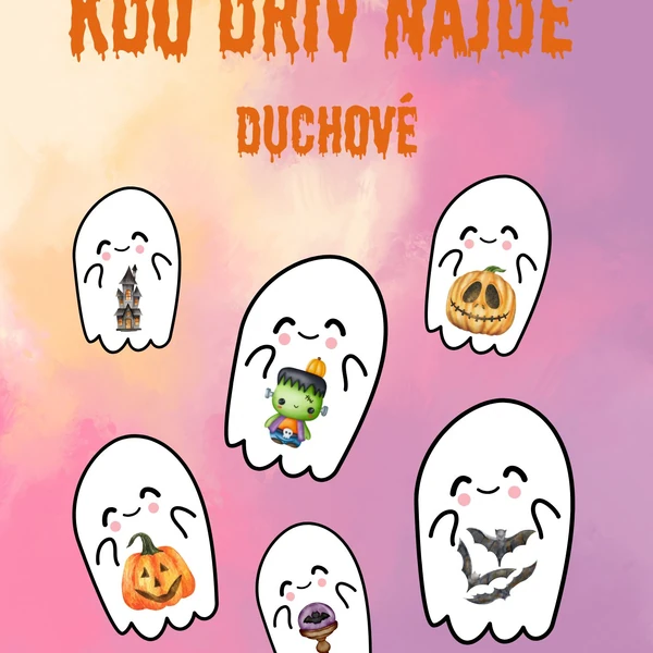 Kdo dřív najde - Halloween