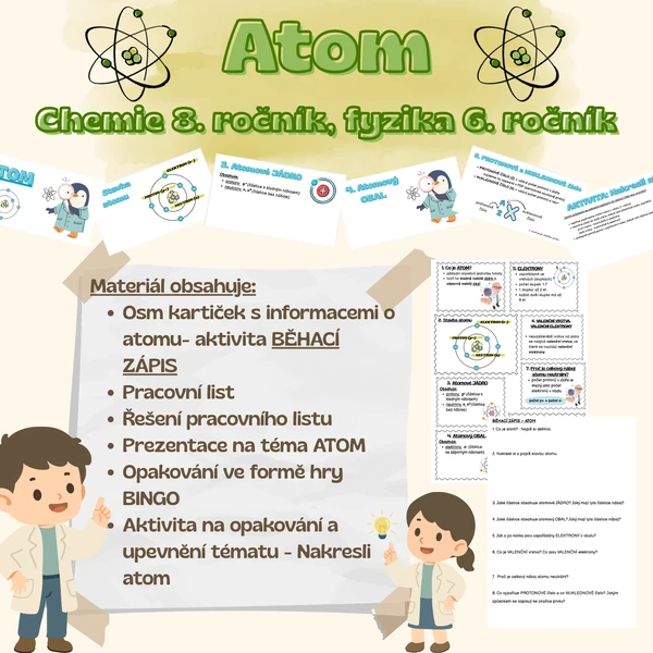Atom - soubor aktivit