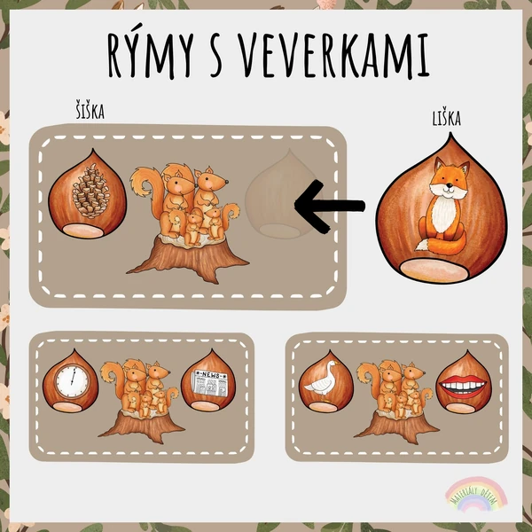 🐿️Rýmy s veverkami🐿️