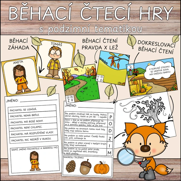 BĚHACÍ ČTENÍ - PODZIM