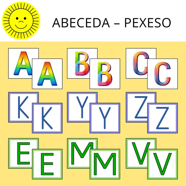 ABECEDA - PEXESO