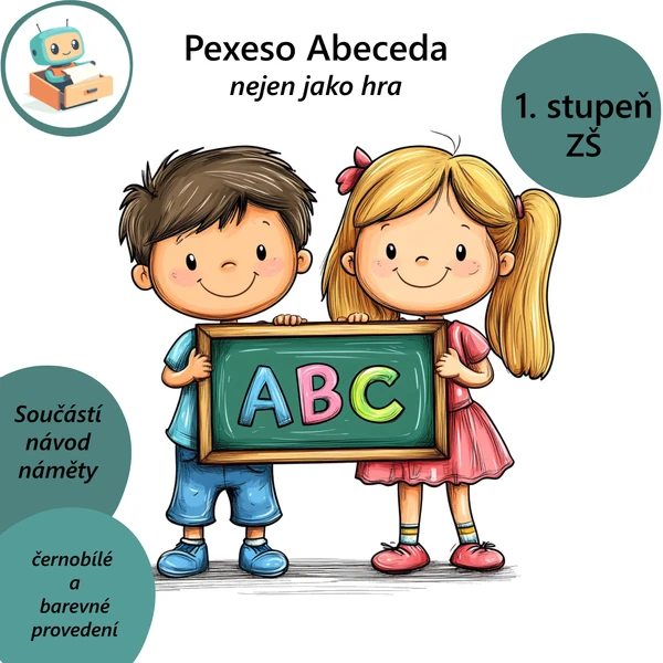 Pexeso Abeceda - nejen jako hra.