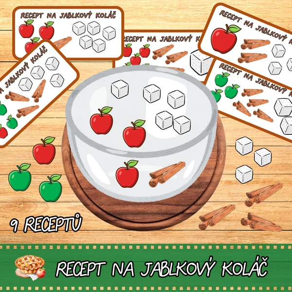 Recept na jablkový koláč