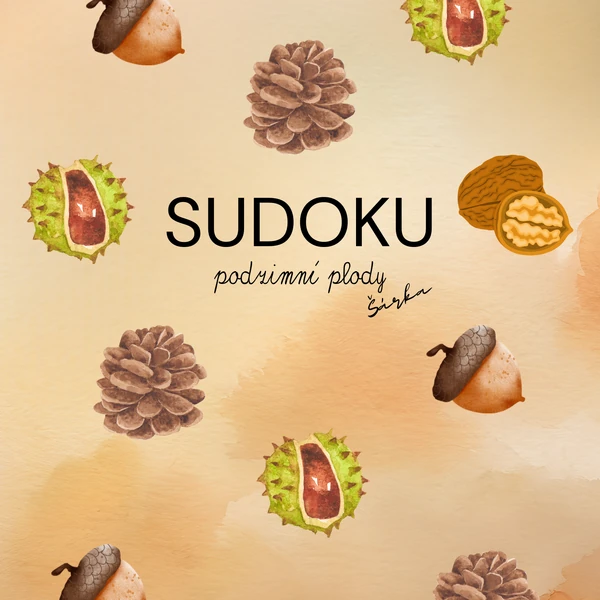 SUDOKU - Podzimní plody