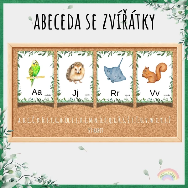🦁Abeceda se zvířátky🦁