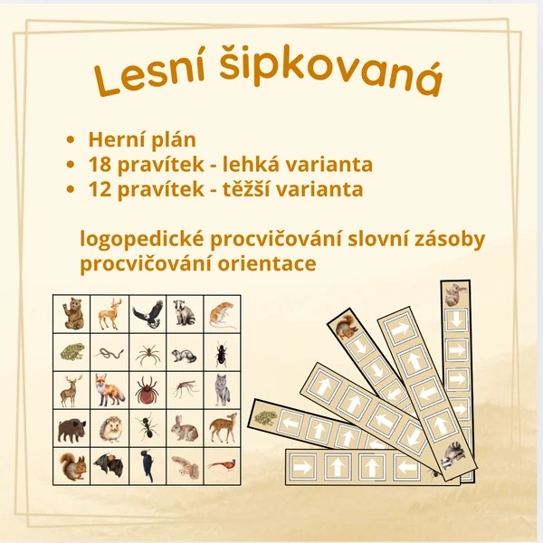 Lesní šipkovaná