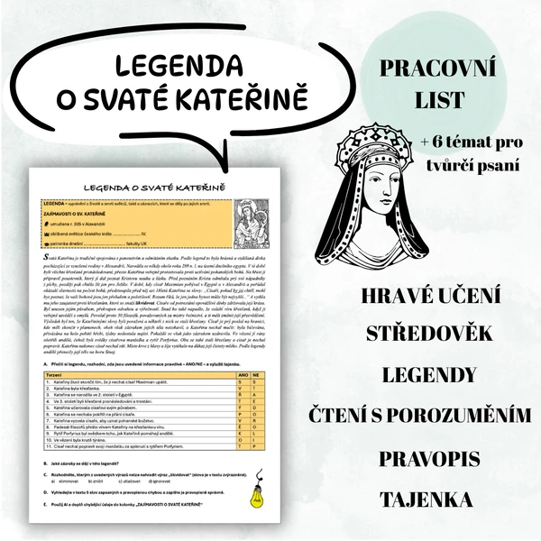 LEGENDA O SV. KATEŘINĚ