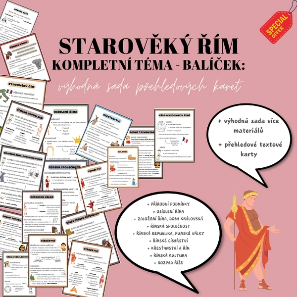 STAROVĚK: ANTICKÝ ŘÍM - KOMPLETNÍ TÉMA