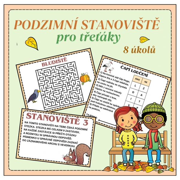 Podzimní stanoviště - 3. třída