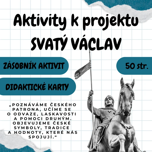 Svatý Václav - aktivity, zásobník, didaktické hry