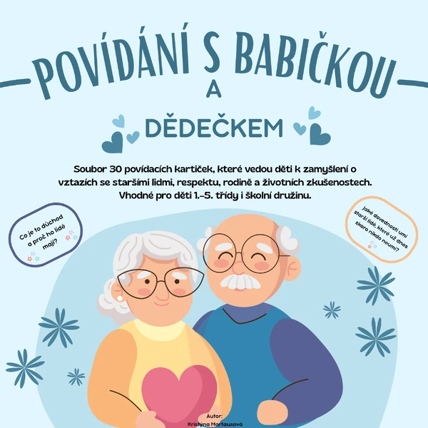 Povídání s babičkou a dědečkem - 30 otázek 