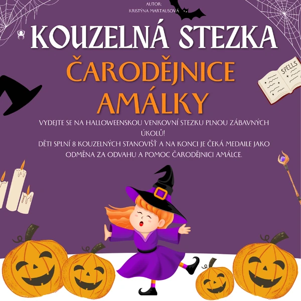 Kouzelná stezka čarodějnice Amálky - Halloweenské dobrodružství 