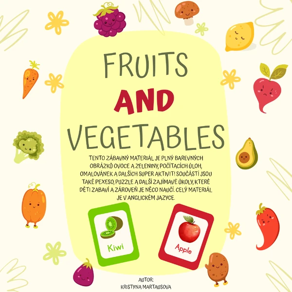 Fruits and vegetables 