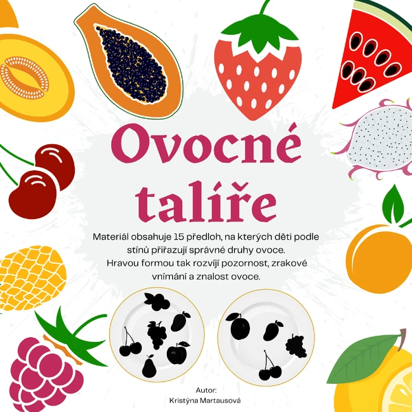 Ovocné talíře - Slož si svůj ovocný talíř!