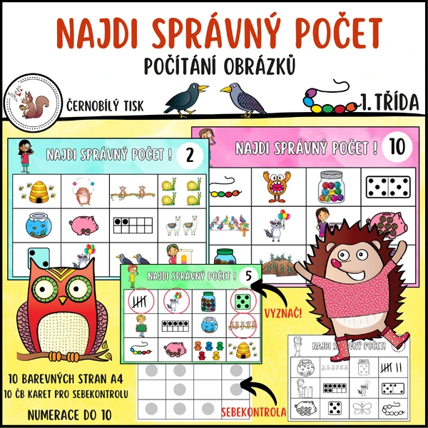 Najdi správný počet!