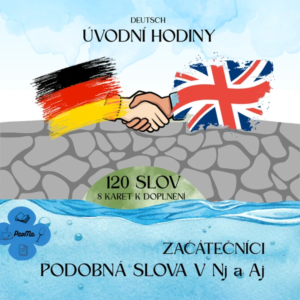DEUTSCH: Podobná slova v němčině a angličtině - začátečníci