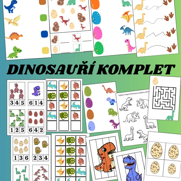 Dinosauří komplet