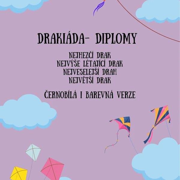 Drakiáda - diplomy