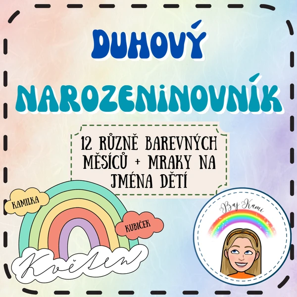 Duhový narozeninovník