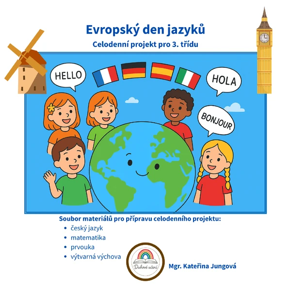 Evropský den jazyků pro 3. třídu - celodenní projekt