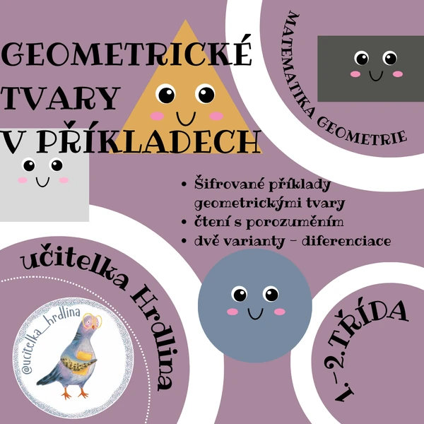Geometrické tvary v příkladech 