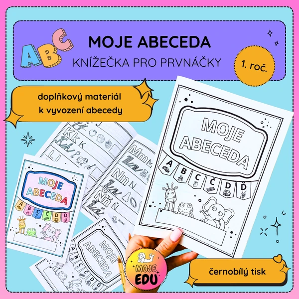 Moje abeceda - knížečka pro prvňáčky